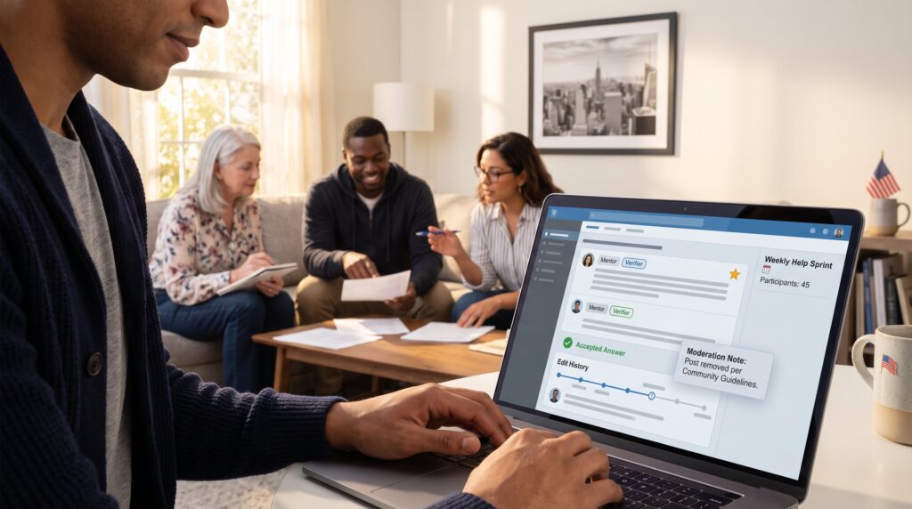 How Online Communities Build Trust and Shared Norms